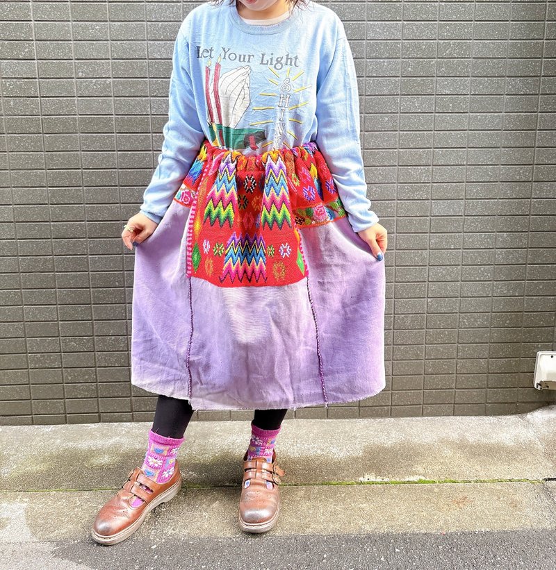 ヴィンテージスカート - 裙子/長裙 - 棉．麻 