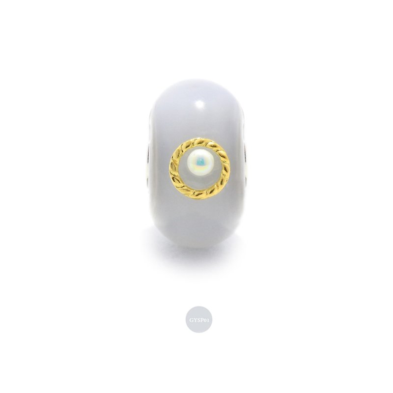 niconico 珠子編號 GYSP01 - 手鍊/手環 - 玻璃 灰色