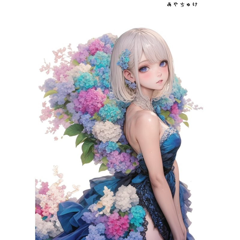 【6月中旬新作】07-096-0110 コラージュステッカー - 貼紙 - 紙 