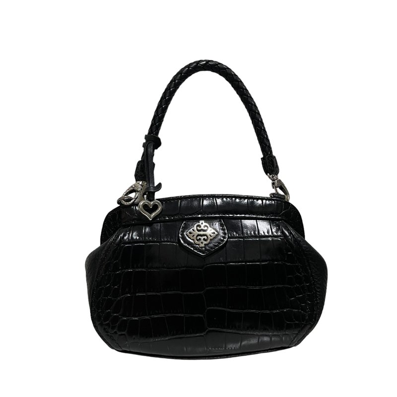 Second-hand Brighton mini handle bag - Handbags & Totes - Genuine Leather Black