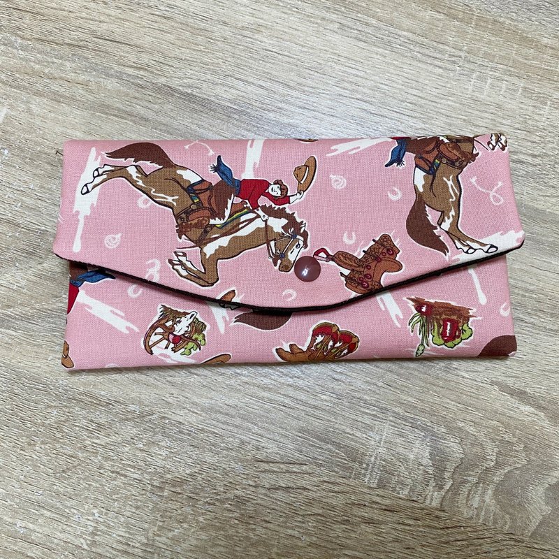 馬兒和牛仔 紅包袋  口罩收納袋  存摺包   多功能小包 可愛獨家 - 紅包袋/春聯 - 棉．麻 