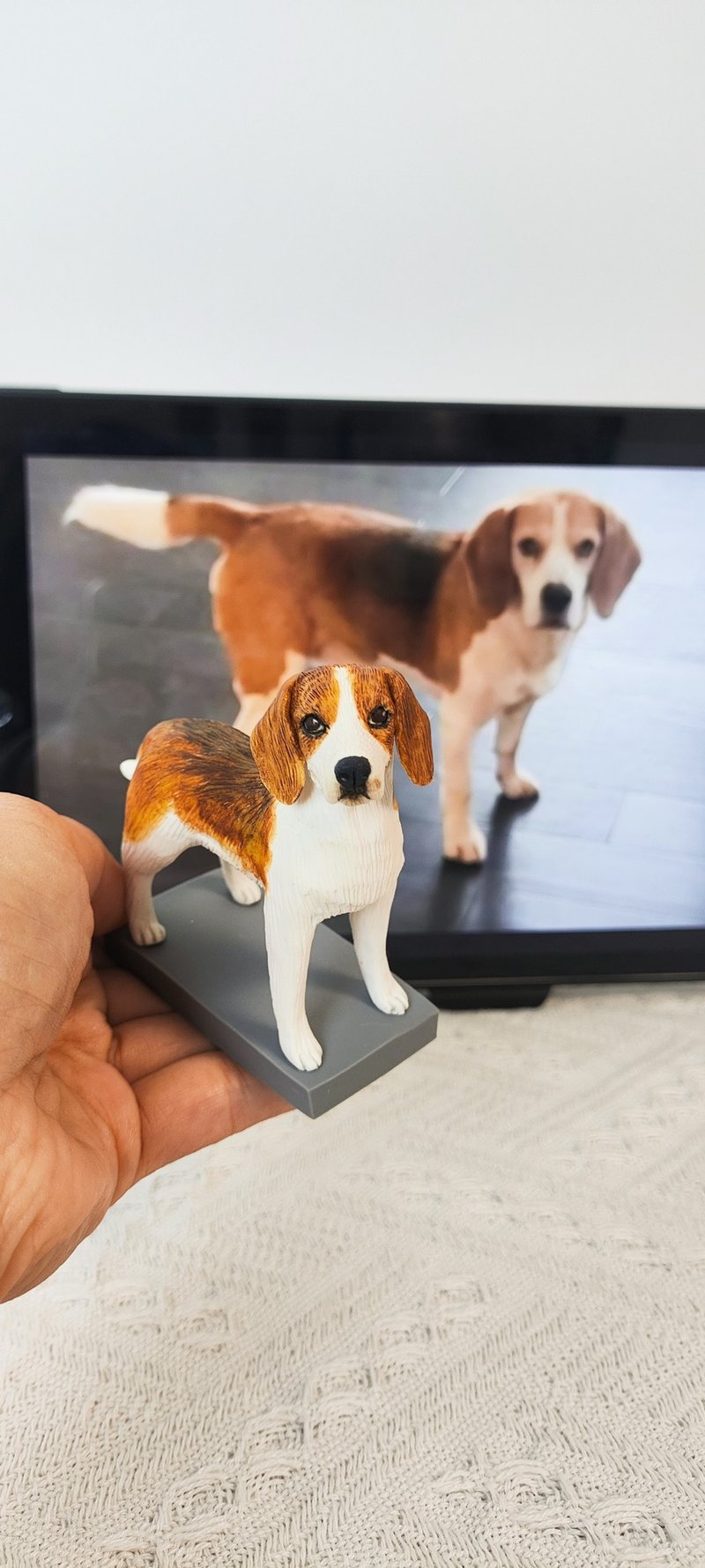 定製化狗狗 寵物 公仔 毛小孩 肖像畫 似顏繪 定製 紀念 禮物 100 - 公仔/玩偶 - 黏土 多色