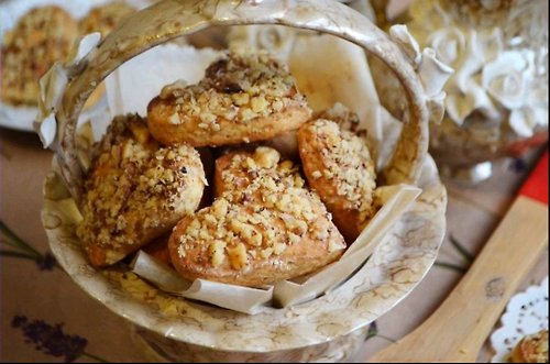 ElenaHMShop Recipe Honey cookies with nuts, Digital file, PDF download, Cuisine, Recipes