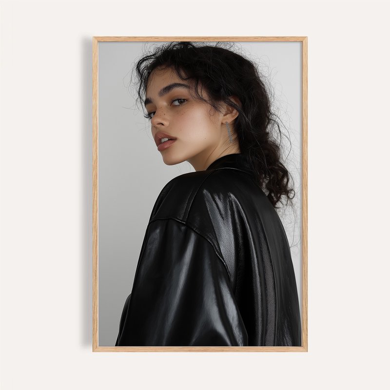 暗夜回眸 Noir Glance / 都市女性時尚攝影掛畫 - 海報/掛畫/掛布 - 紙 