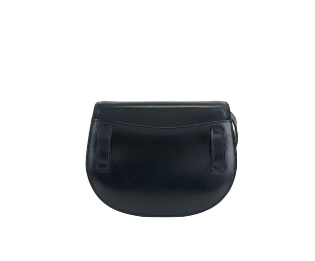 日本直送名牌中古包】CELINE セリーヌショルダーバッグブラック
