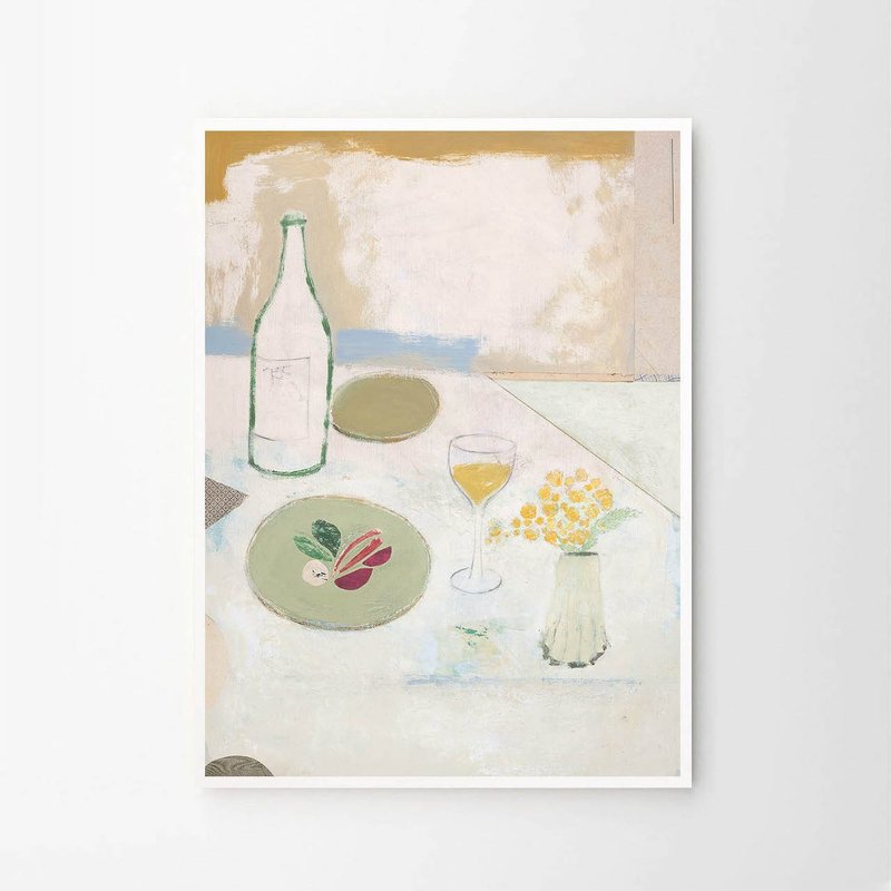 【原版海報】Max Ososki | Fleurs Jaunes - 海報/掛畫/掛布 - 紙 
