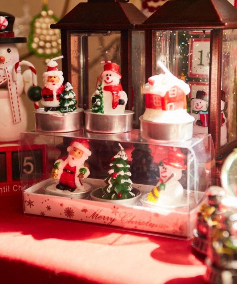 【熱門預購】聖誕蠟燭組合  LCYP4618 - 蠟燭/燭台 - 蠟 