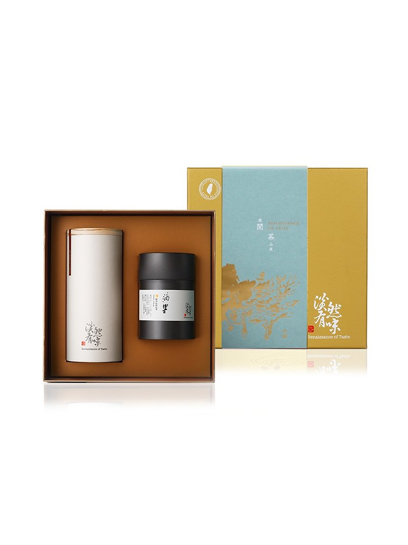 Qing Lu - tea gift box / Quality Oolong Tea Gift - Tea - Paper Gold