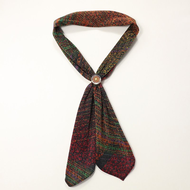 Retro scarf - Scarves - Polyester Multicolor