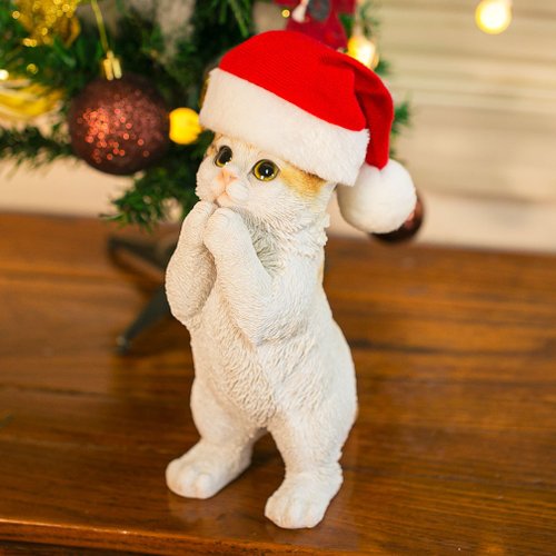 猫のサンタとクリスマスデコレーションセット 500x0.jpg