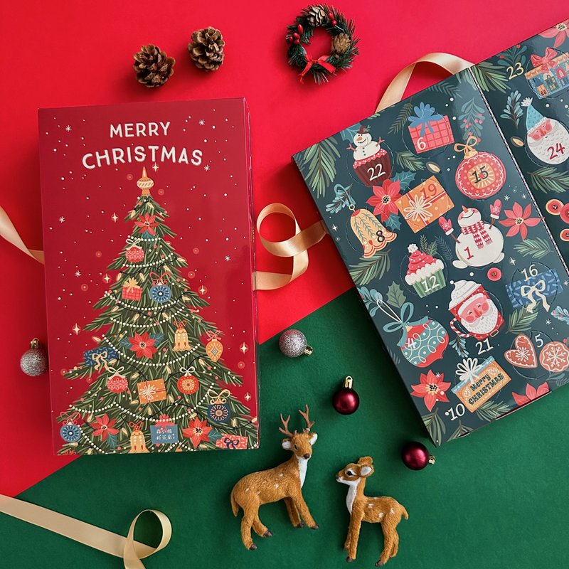 【預購 7折】聖誕戳戳樂歡慶禮盒 交換禮物首選 聖誕禮物 - 茶葉/茶包/水果茶 - 新鮮食材 