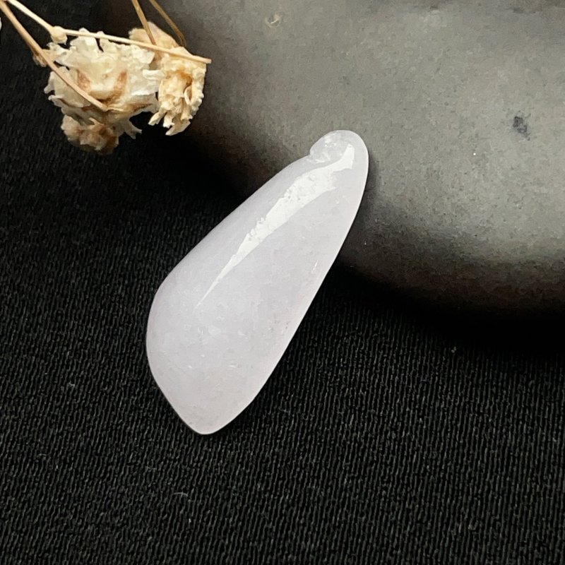 冰紫羅蘭翡翠福瓜 | 天然緬甸玉翡翠A貨 | 送禮 - 金工/飾品 - 玉石 紫色