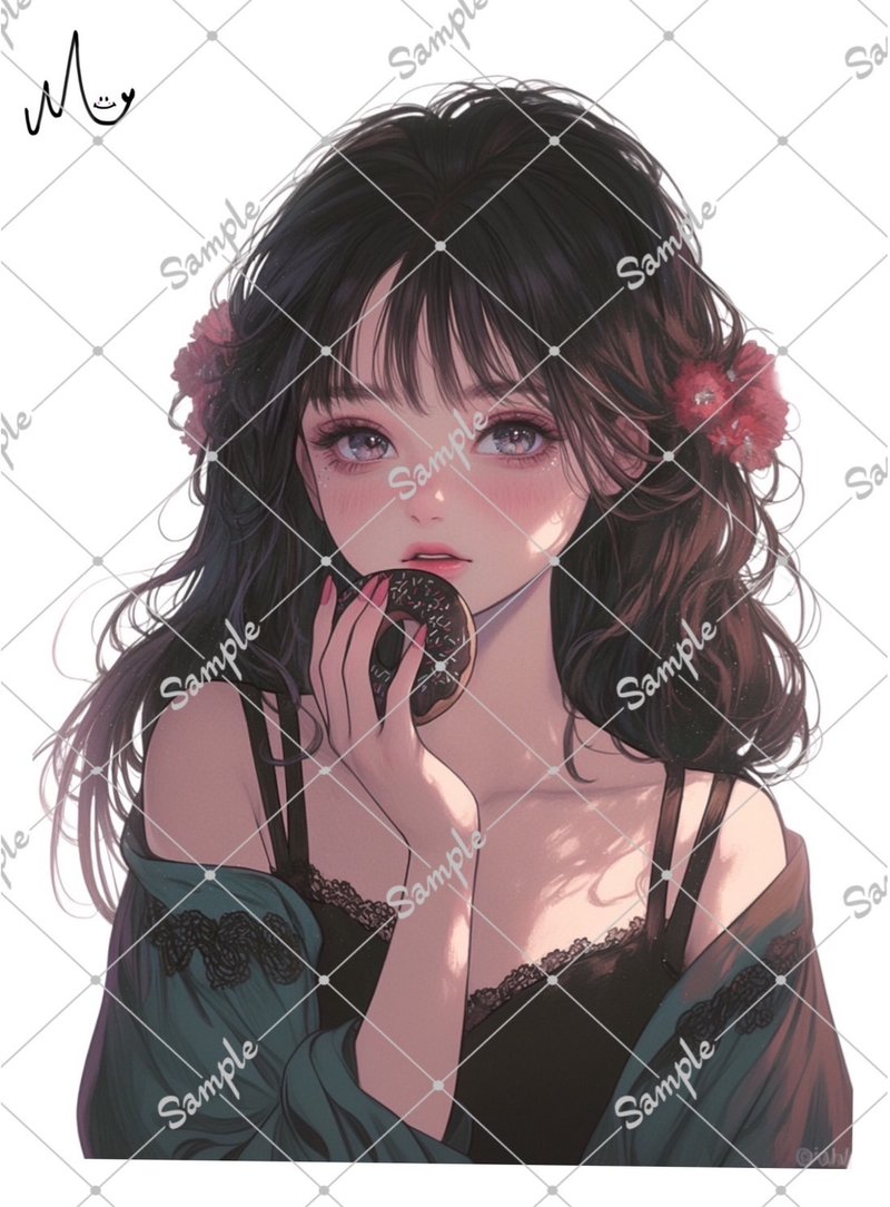 オリジナル人物ステッカー - 貼紙 - 紙 