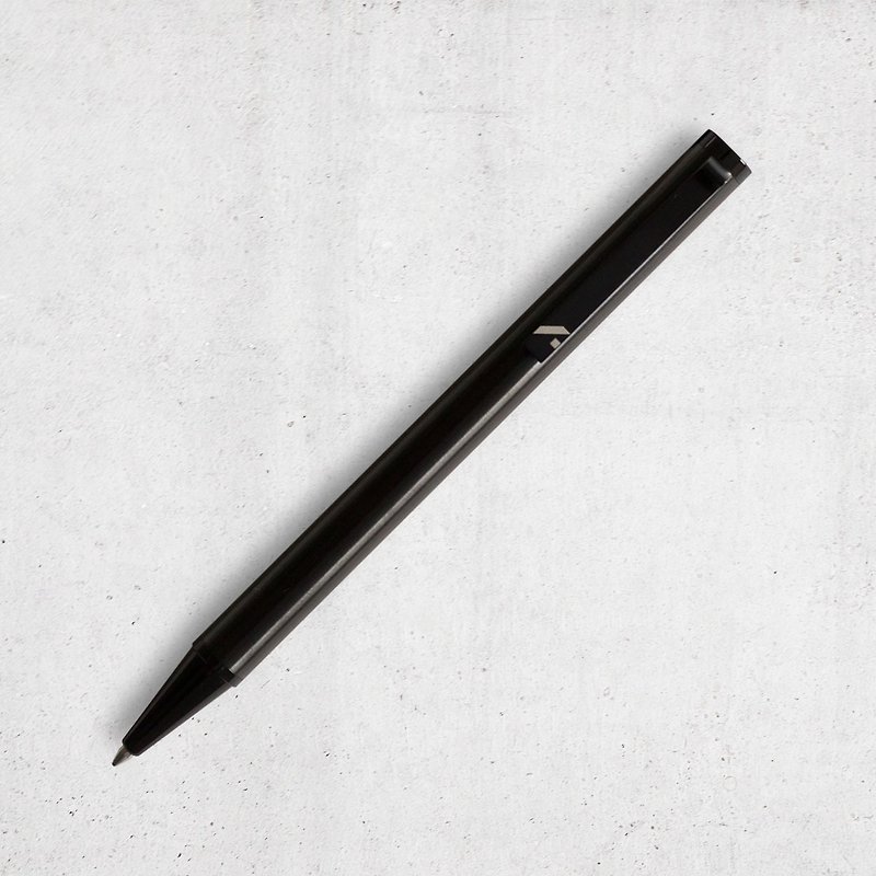 啟點系列 不銹鋼原子筆 (黑) - 原子筆 - 其他金屬 黑色