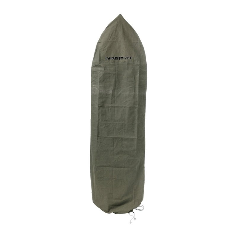 CANVAS SURFBOARD COVER Green Surfboard Canvas Bag - Army Green - Other - Waterproof Material Khaki