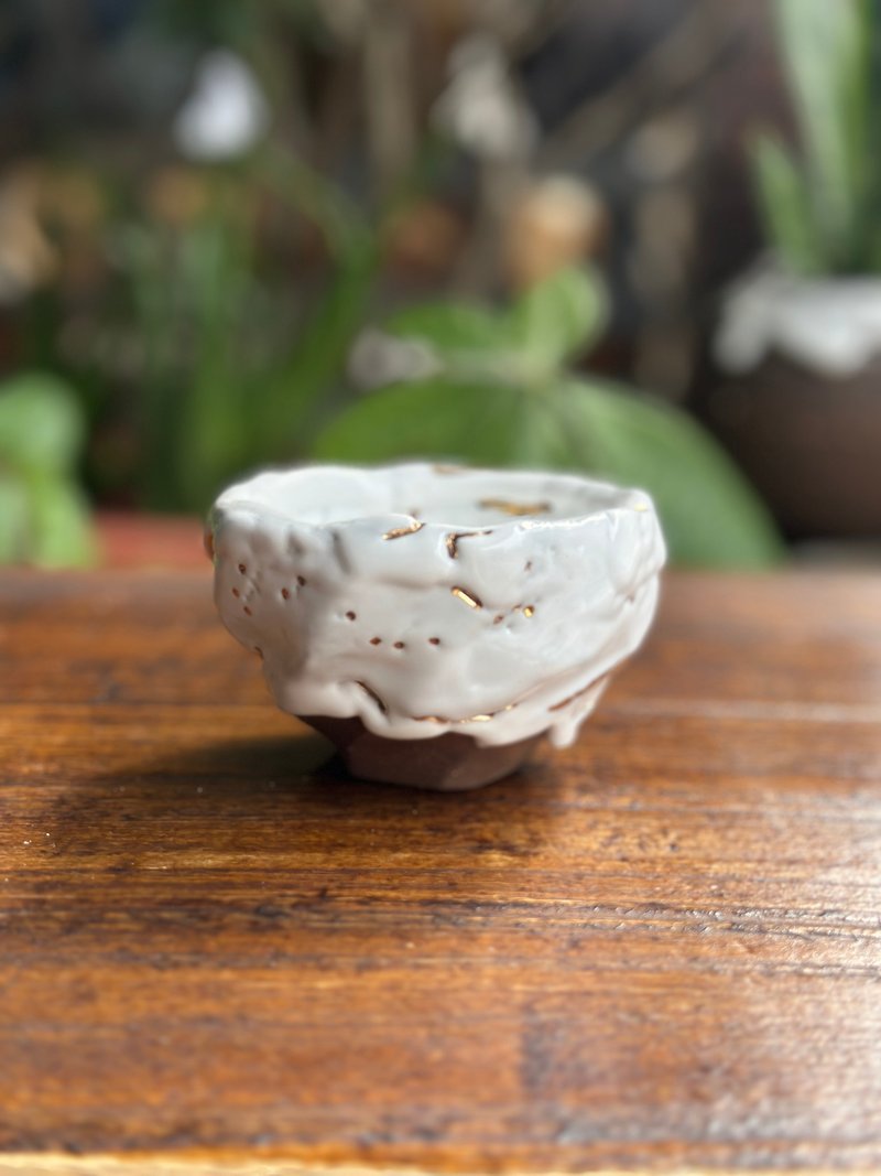 白志野茶碗-余華宇老師手作 - 茶壺/茶杯/茶具 - 陶 