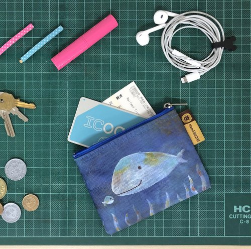 kami 創作森林 零錢袋-萬用收納袋(小)-悄悄話