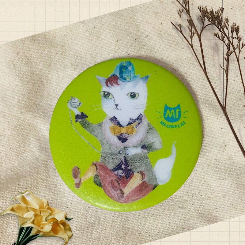 Meowflat 胸章/徽章/別針|英雄貓系列 - 徽章/別針 - 塑膠 