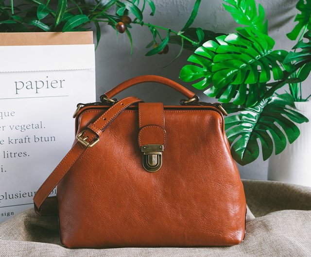 Brown Leather Doctor Bag