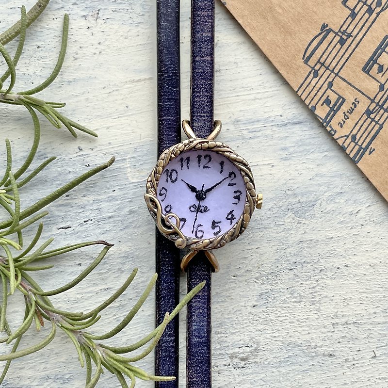 Music Life Watch SS Lavender - Women's Watches - Other Metals Purple
