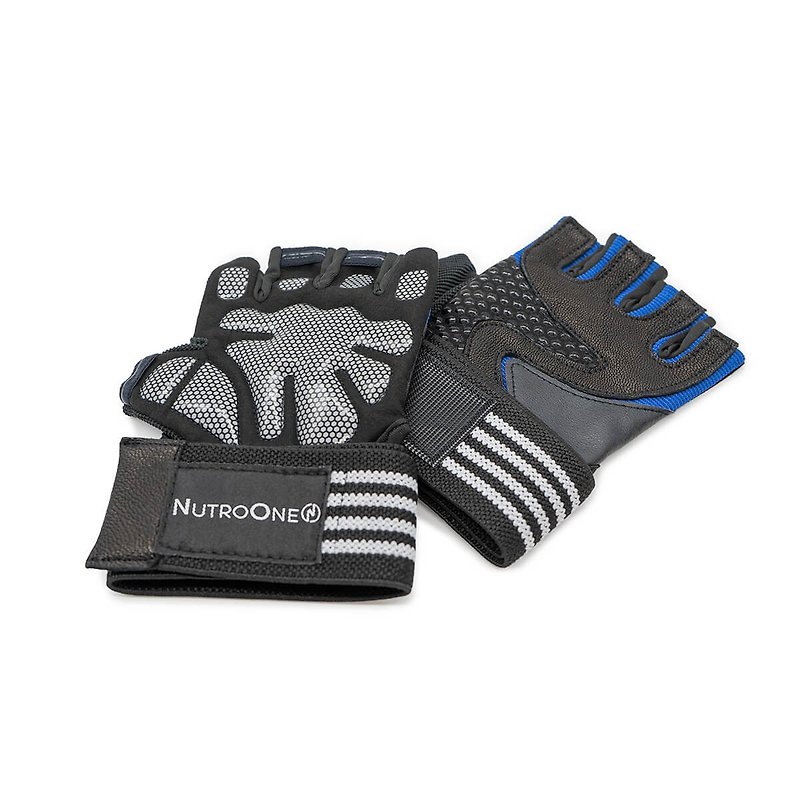 Padded Gym Gloves | With Wrist Strap / Lightweight - Fitness Equipment - Other Materials 
