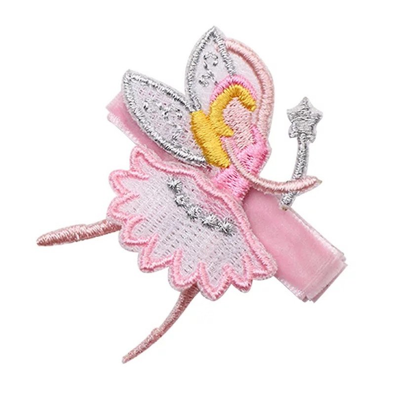 Fairy hairpin all-inclusive cloth handmade hair accessories Fairy - Hair Accessories - Polyester Pink