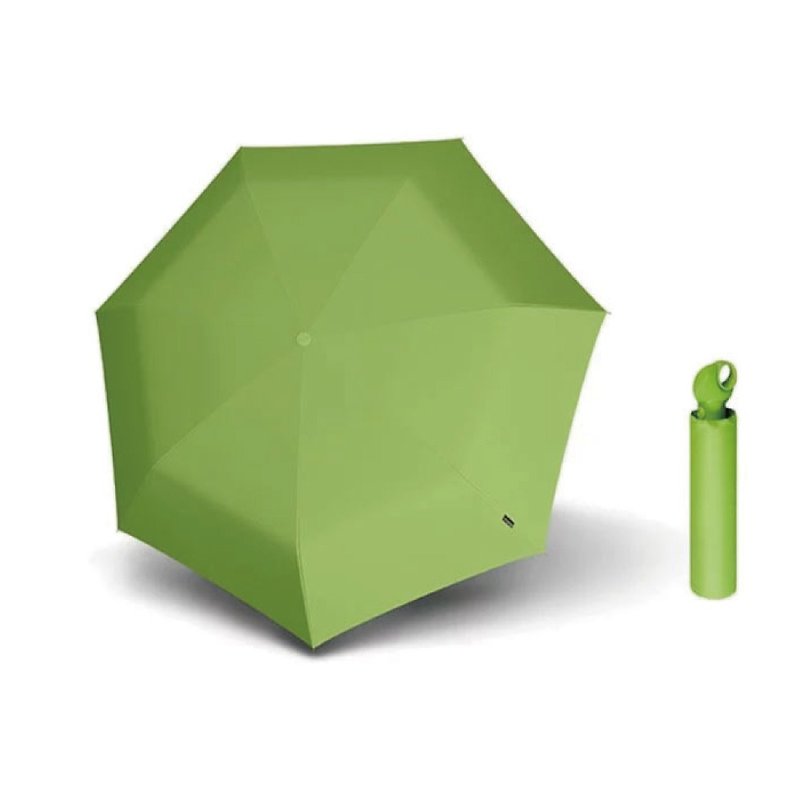 Knirps德國紅點傘【Floyd】超輕三折自動傘 -Green - 雨傘/雨衣 - 聚酯纖維 綠色