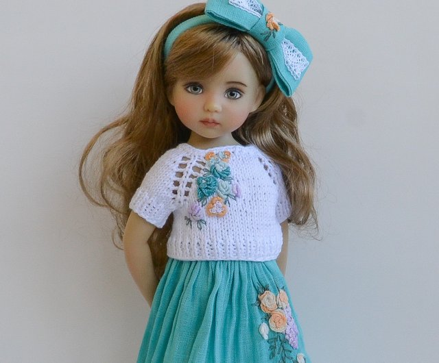 Dress 13" Effner Little Darling "Wednesdays Child"   PATTERN Hooded Coat 