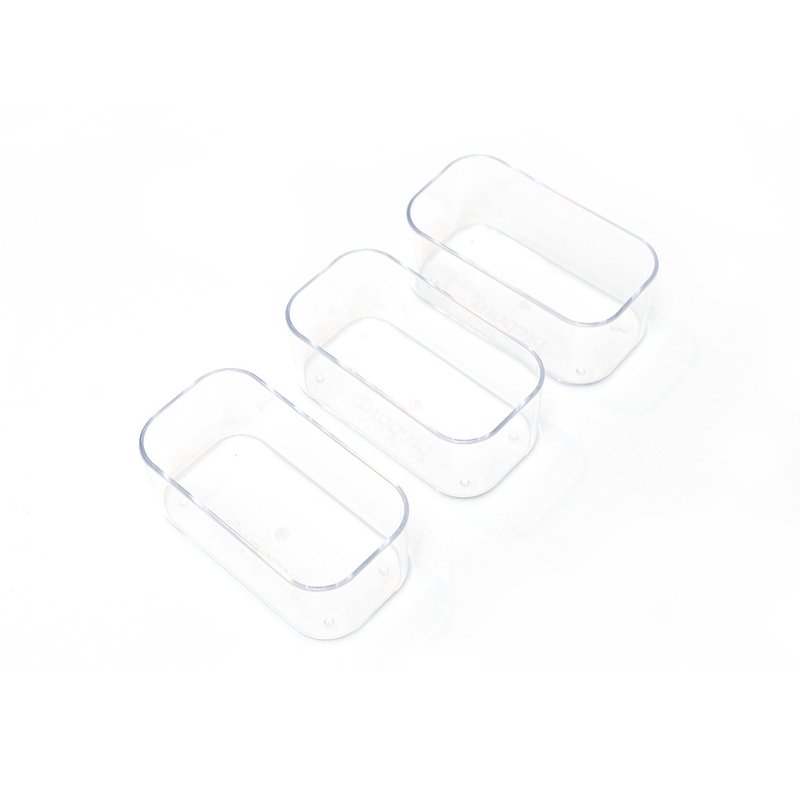 Latchlok Click系列專用分隔盒 (3入) - 便當盒/食物袋 - 塑膠 透明