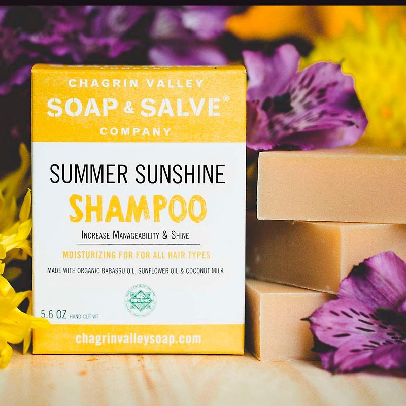Shampoo Bars -  SUMMER SUNSHINE 5.6OZ - แชมพู - วัสดุอื่นๆ สีส้ม