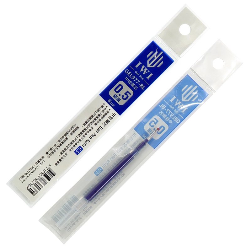 【IWI】GEL977 0.5 Gel Gel Refill (1) #Please pay attention to the applicable pen before buying - ปากกา - พลาสติก 