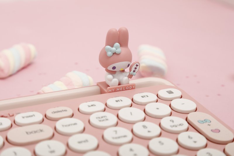 SANRIO-Keyboard-MY MELODY - Computer Accessories - Plastic Pink