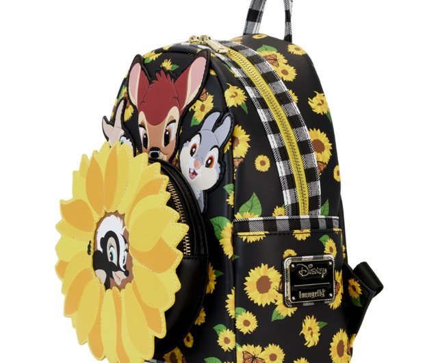 ラウンジフライ ディズニー バンビ ひまわりフレンズ ミニリュック - ショップ loungefly-hk リュック・バックパック - Pinkoi