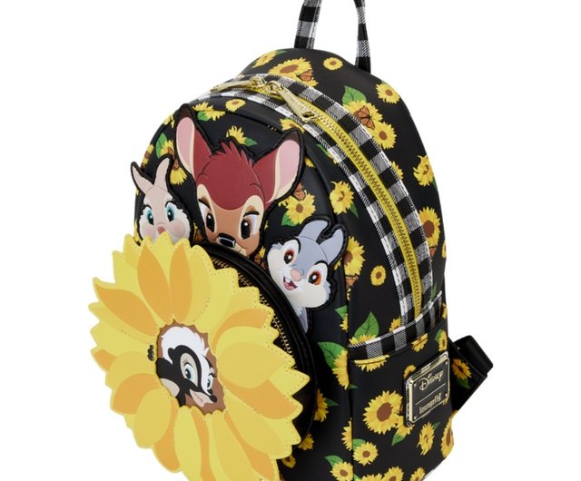 ラウンジフライ ディズニー バンビ ひまわりフレンズ ミニリュック - ショップ loungefly-hk リュック・バックパック - Pinkoi