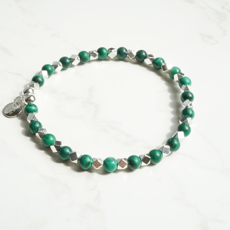 Natural malachite bracelet - Bracelets - Crystal 