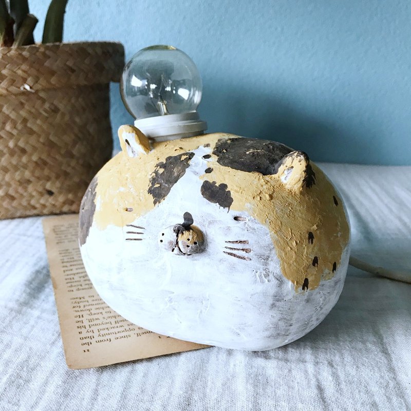 Ceramic Table lamp - 燈具/燈飾 - 黏土 黃色