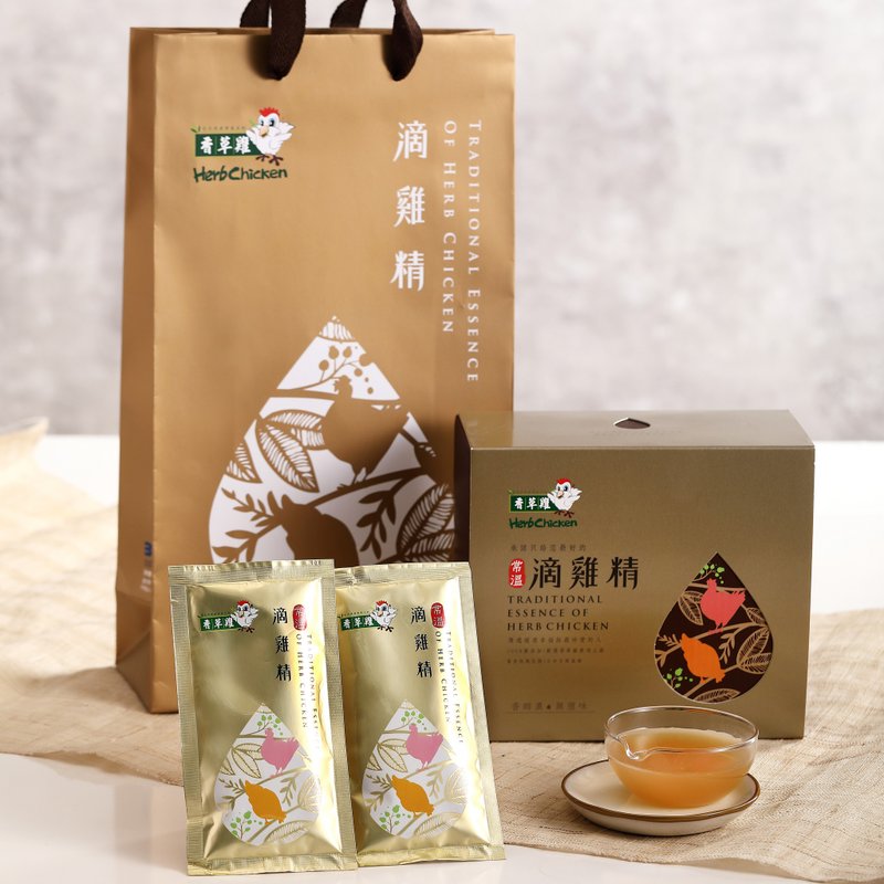 [New Year Gift Box] Vanilla Chicken Room Temperature Dripping Chicken Essence Gift Box 2 boxes - Health Foods - Other Materials 