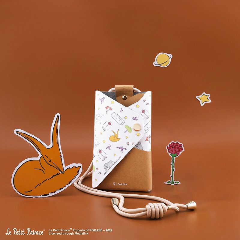 ionSleeve Le Petit Prince - Animal Pattern Vegan leather - กระเป๋าแมสเซนเจอร์ - วัสดุอื่นๆ 