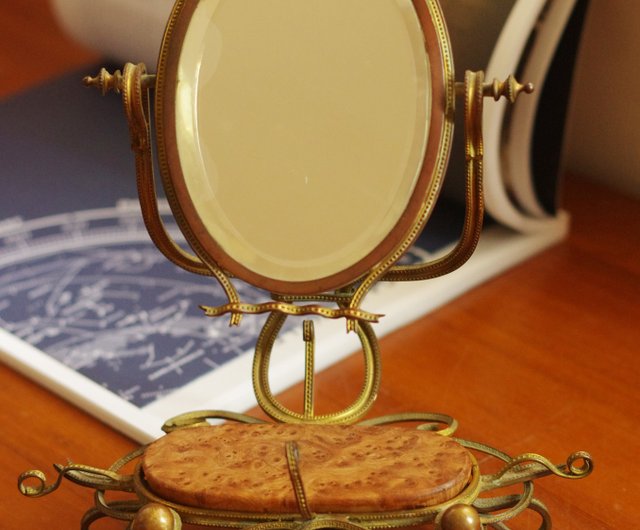 アンティーク ヴィンテージ 鏡 ミラー GMFK765○ヴィンテージ