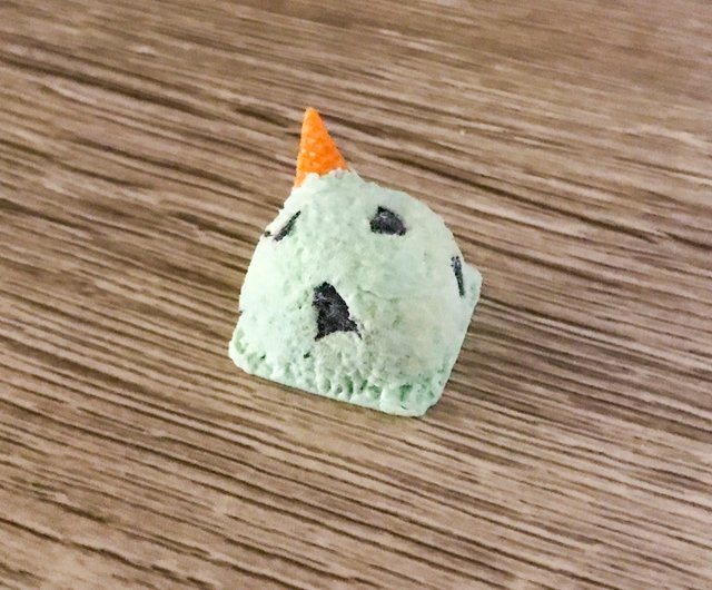 アイスなキーキャップ (チョコミント) 【ディスプレイ付き