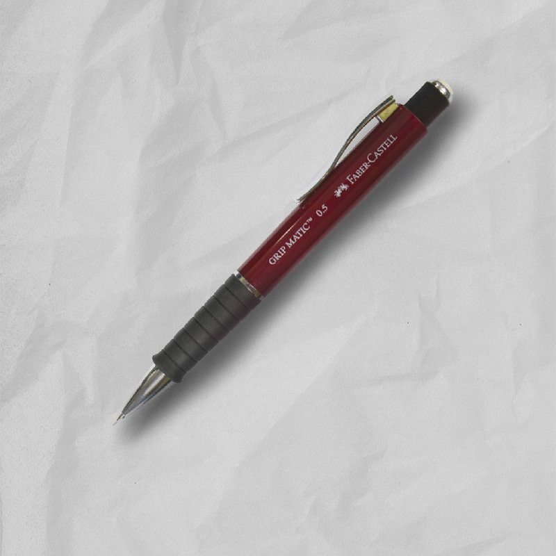 【Faber-Castell】Metrolohas 0.5mm Mechanical Pencil-Red (Original Genuine) - ดินสอ - วัสดุอื่นๆ สีแดง