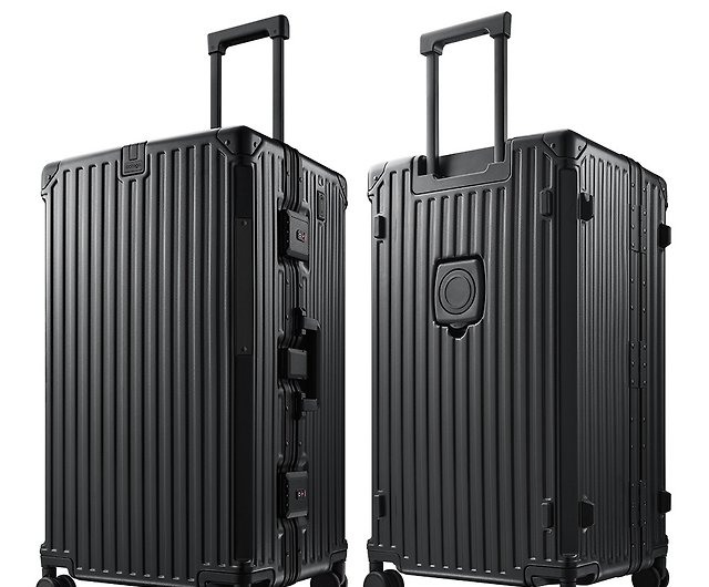 cctogo カップ電動旅行スーツケース - 26 インチ アルミニウム ...