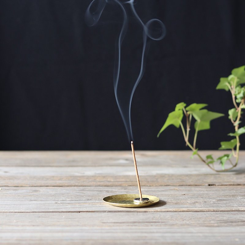 Incense holder set full moon - Fragrances - Copper & Brass Gold
