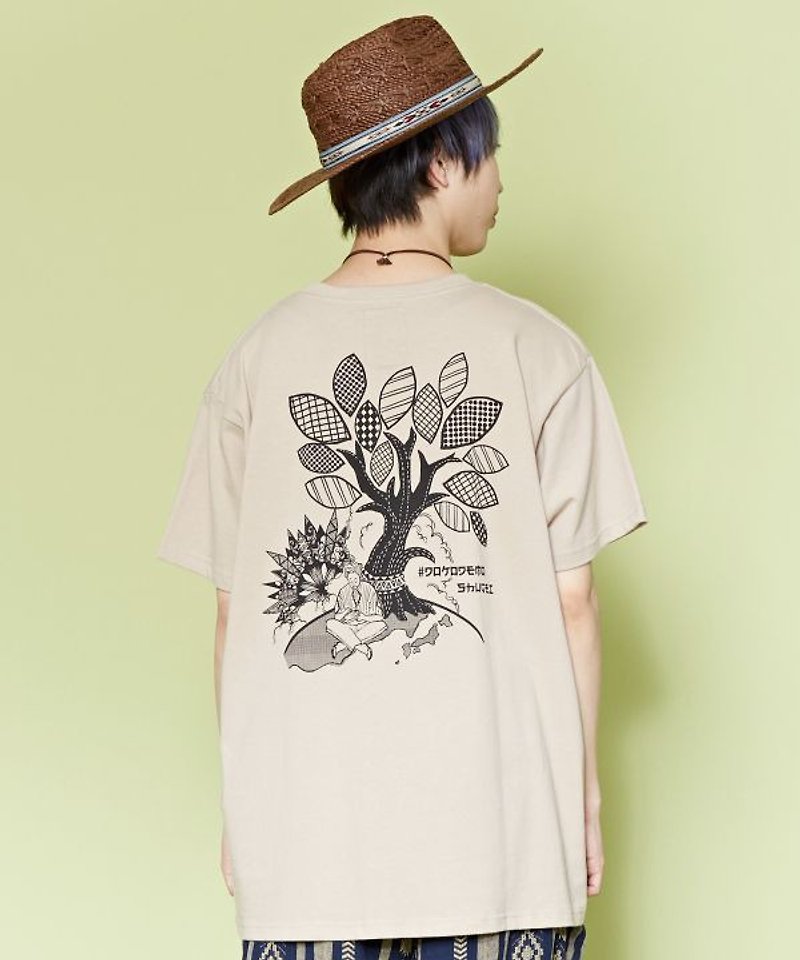 YOSUKE x AMINA Embroidery Lovers Tee - L - T 恤 - 其他材質 
