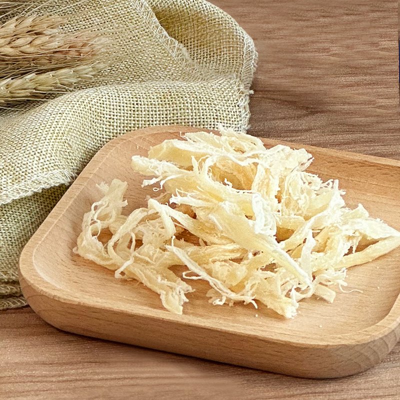 【戀戀蚵仔寮】白魷魚絲 (120g/包) - 零食/點心 - 其他材質 藍色