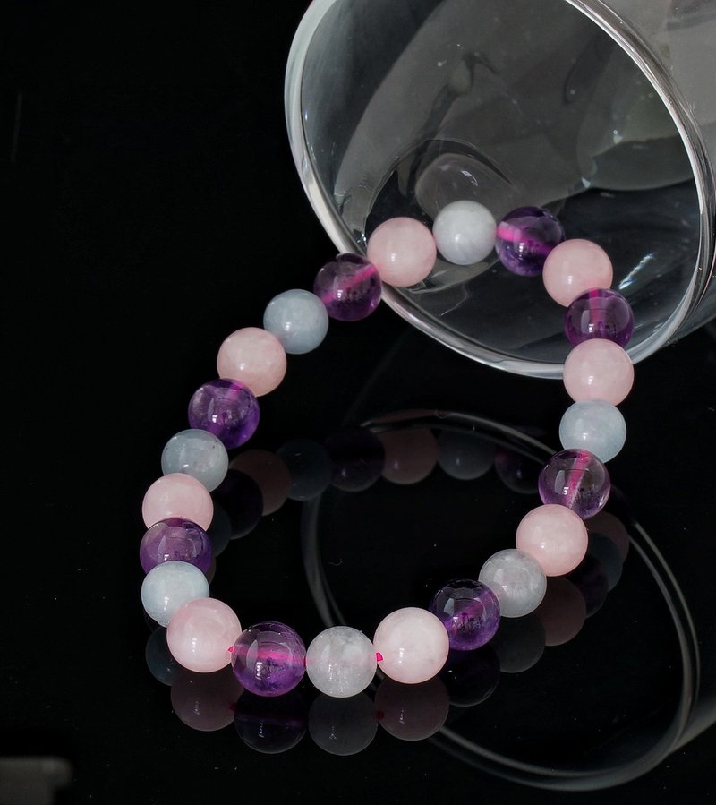 入門級多寶 8mm 手錬 ( Multi Gems 8mm Bracelet ) - 手鍊/手環 - 水晶 
