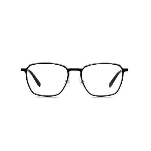 框框 2ND FRAME 極輕量高密度板材beta鈦方框眼鏡-經典黑新年∣情人節禮物