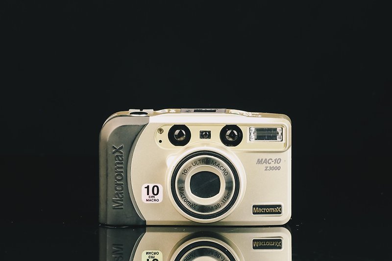 MacromaX MAC-10 Z3000 #1713 #135 film camera - กล้อง - โลหะ สีดำ