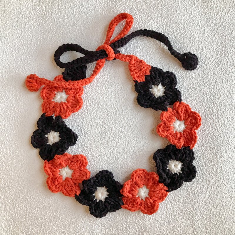 [Halloween Color Style] Flower Headband - ที่คาดผม - ผ้าฝ้าย/ผ้าลินิน หลากหลายสี