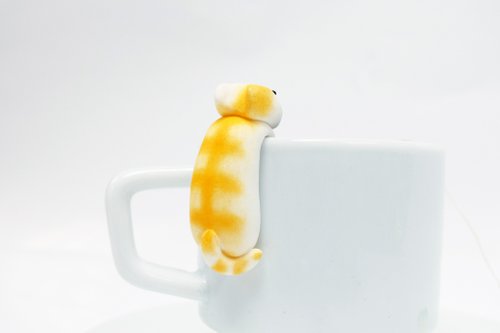 Tabby Cat Tea Bag Holder B Cute Cat Tea Pot Teabag Holder Sipping